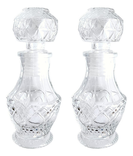 Set 24 Mini Contenedor Envase Vidrio Francia 60ml Recuerdos