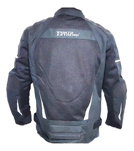 Imagen 2 de 5 de Campera Moto Cordura Liviana Punto Extremo City Solomototeam