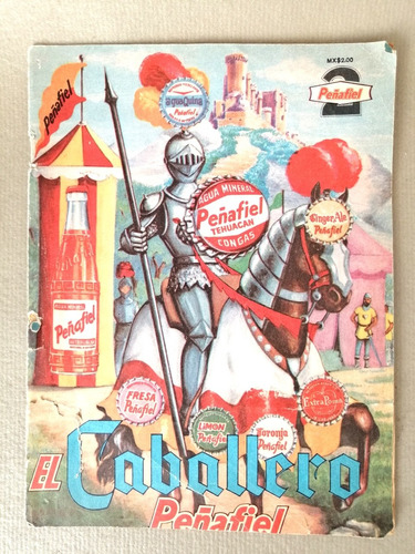 Suplemento El Caballero Peñafiel Para Colorear, De Los 70s