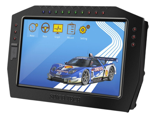 Tablero Digital Universal True Colour Lcd Para Tuning Coche