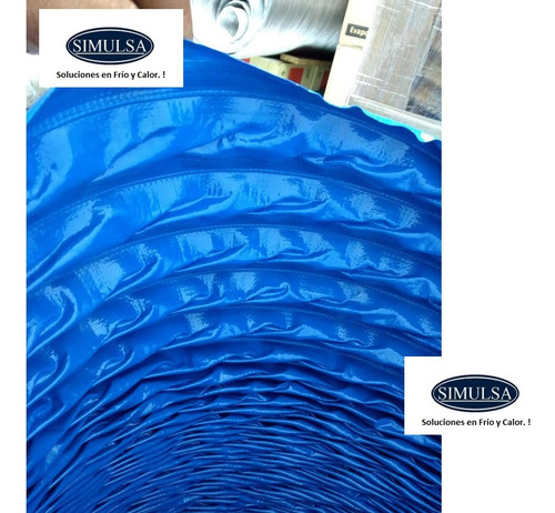Ducto Flexible Pvc De 6 Pulgadas X 5 M / Simulsa