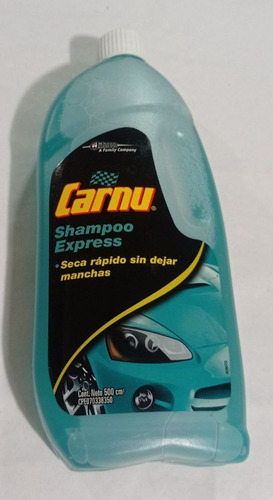 Shampoo Para Carro Carnu Express Secado Rápido