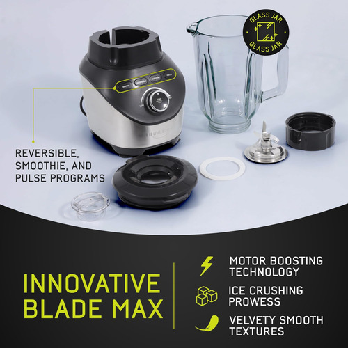 Licuadora Universal Turbo Elite Max 1500 W, Jarra De