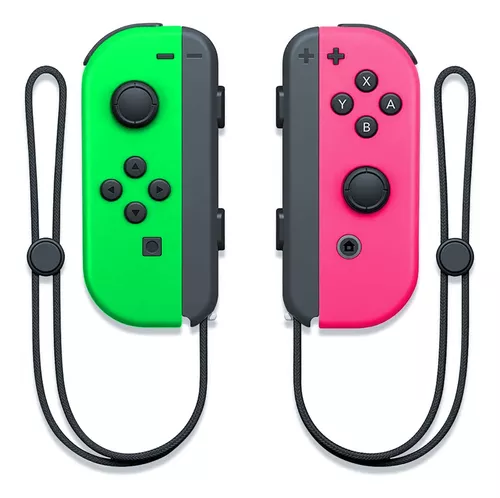 Set De Control Joy-con Nintendo Switch Joystick Verde Y Rosa