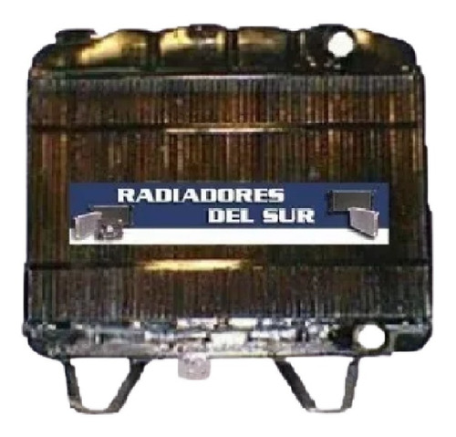 Radiador Peugeot 504 Nafta Hasta 1983 Cobre Y Bronce 3 Filas