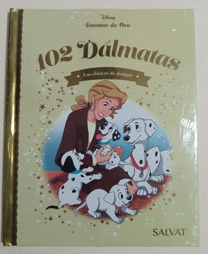 102 Dálmatas Colección Cuentos De Oro Disney Salvat 