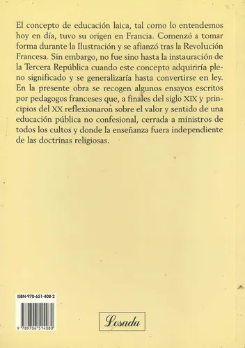 La Enseñanza Laica - Losada