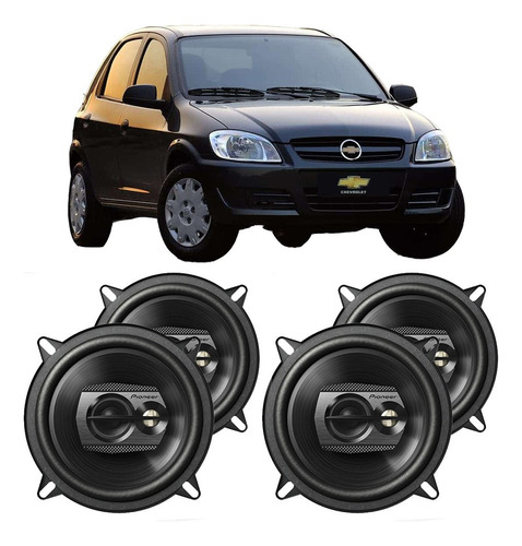 Auto Falante Gm Celta 2006 A 2011 Pioneer 200w Rms Kit