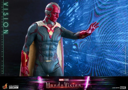 Vision Marvel Wanda Vision Sixth Scale Figure By Hot Toys