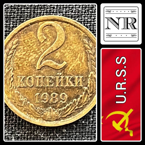 Rusia - 2 Kopeks - Año 1989 - Y #127 - Urss - Cccp