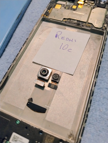 Camaras Traseras Y Delantera De Redmi 10c Originales (Usado)