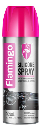 Silicón Abrillantador Sin Aroma Flamingo 450ml