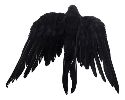 Zz Plumas De Halloween Con Forma De Pájaro Cuervo, Tamaño