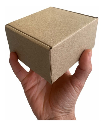 150 Cajas Cartón 8cm X 9cm X5cm De Altura Troqueladas