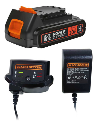 Black+decker Taladro Atornillador + Lijadora + Lijas Y Acc Color Naranja
