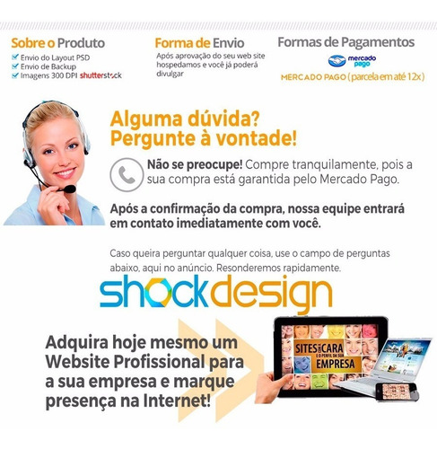 Site Empresarial Responsivo Administrável Wordpress Php