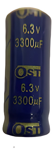 Kit C/ 10 Capacitor Eletrolítico 3300uf 6.3v 10x25mm