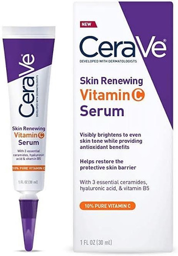 Cerave Skin Renewing Vitamin C Serum 10% Pura Vit C 30ml Usa