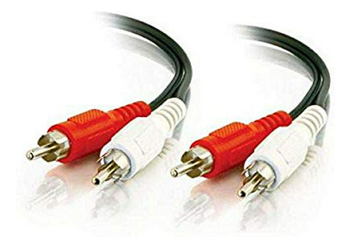 Cable De Audio Estéreo Rca, Negro (12 Pies, 3.65 Metros)