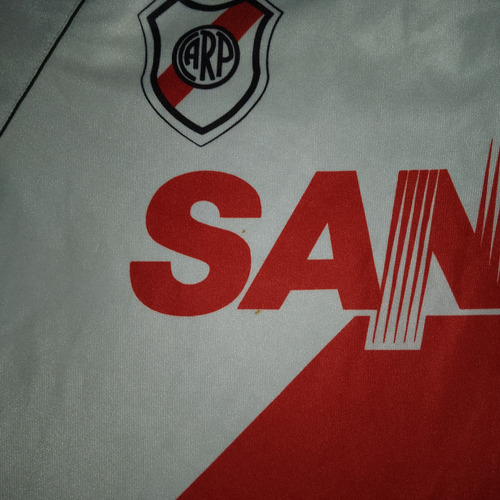 Camiseta River Sanyo 1993 Vivos Negros De Epoca (Usado)