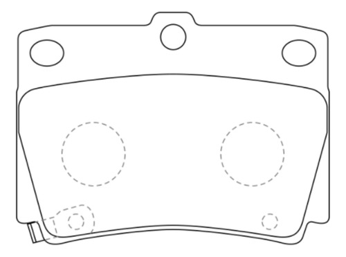 Pastillas Traseras Mitsubishi Montero Sport 2012