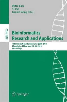 Libro Bioinformatics Research And Applications - Mitra Basu