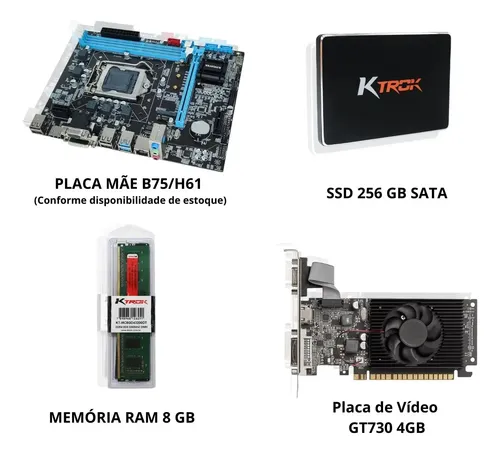 Slim Multipc I7 Placa De Vídeo Gt730 Ssd 256gb 8gb Ram Win11