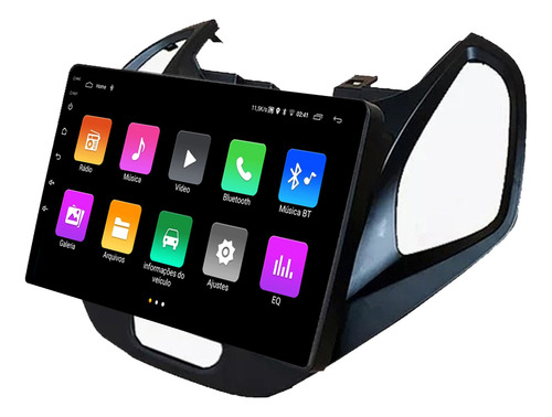 Multimidia Ford Ka 19/21 9p Android Auto Carplay 32gb