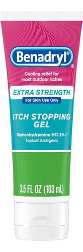 Benadryl Extra Strength Anti-itch Topical Gel