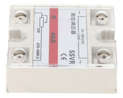 Módulo De Relé Monofásico Regulador De Voltaje De Estado Sól