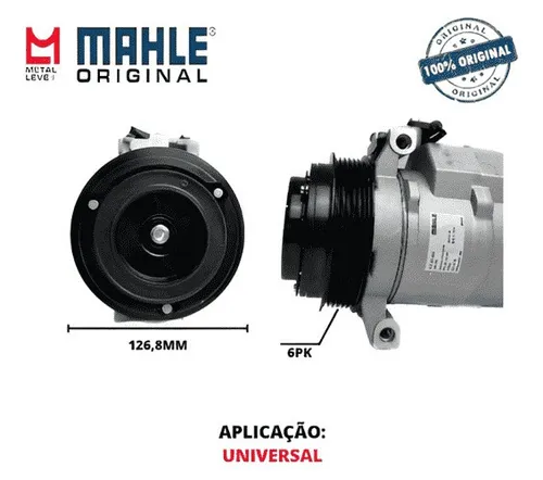 Compressor Para Mb Sprinter 313 413 Mod. Denso 10517c Mahle Compressor Para Mb Sprinter 313 413 Mod. Denso 10517c Mahle