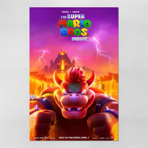 Poster Bowser - Super Merio Bros. : O Filme