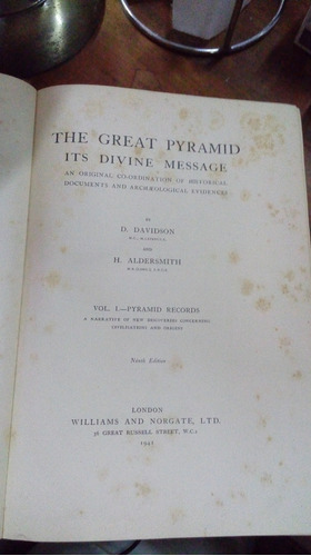 Libro  The Great Pyramid Its Divine Message