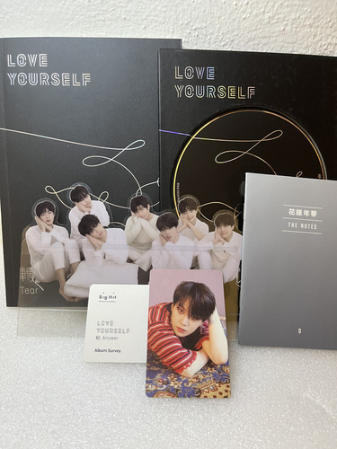 Bts Love Yourself: Tear (versión O) Con Photocard Y Poster