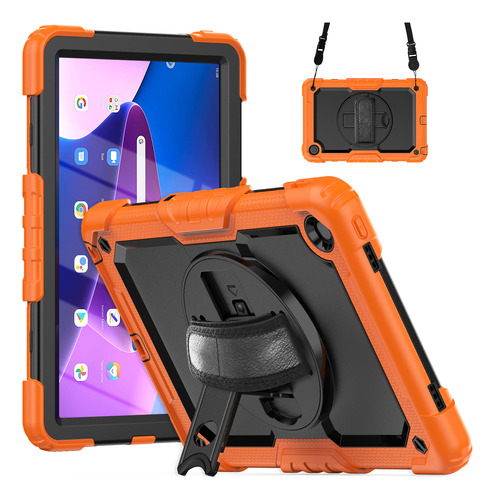 Len Tabm10 Plus 10.6inchs Phone Tablet Case With Shoulder