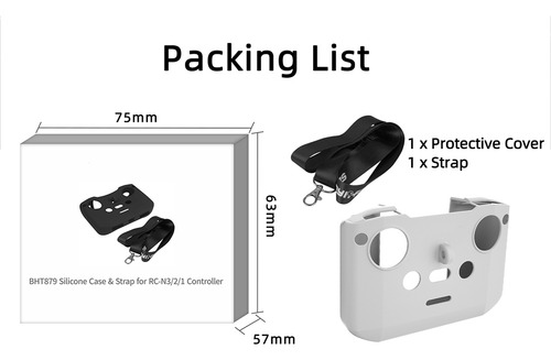 Funda De Silicona Para Dji Neo/mini4pro Rc-n3/2/1