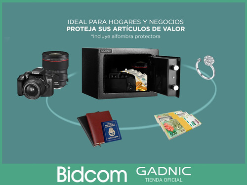 Caja De Seguridad Empotrable Ignifuga Digital Reforzada