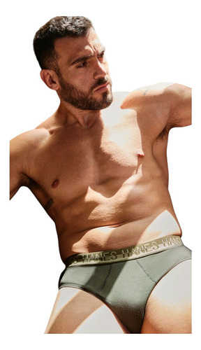 Slip Hanes Super Soft C/elatico Personalizado. Art. 6431