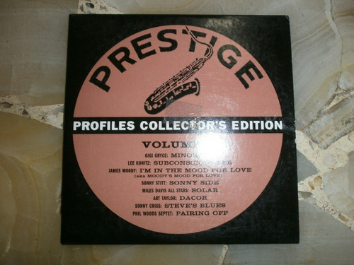 Prestige Profiles Collector´s V 6 Gigi Gryce Lee Konitz J 