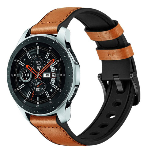 Correa De Cuero Para Samsung Galaxy Watch 3 Active 2 Huawe