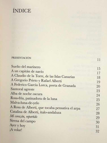 Imagen 3 de 7 de Rafael Alberti - Poesía - Antología - Batiscafo