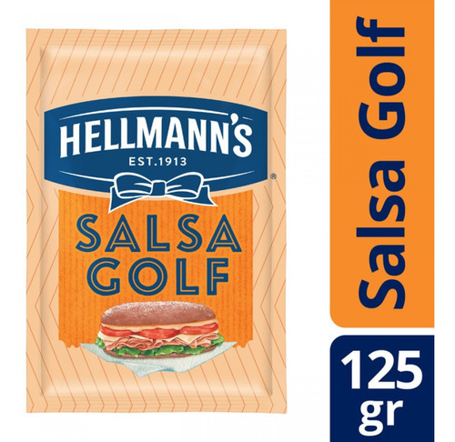 Pack X 40 Unid Salsa Golf   125 Gr Hellmanns Aderezos