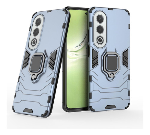 Funda Uso Rudo Carcasa Para Oppo A80 5g/a3 Pro/k12x 5g+mica Azul Oppo A80 5g / Oppo A3 Pro/oppo K12x 5g