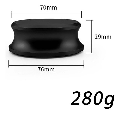 // Record Weight Stabilizer Level Record Pad Aluminio Para