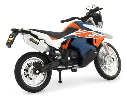Miniatura Moto Ktm 790 Adventure R Rally 1:18 Bburago