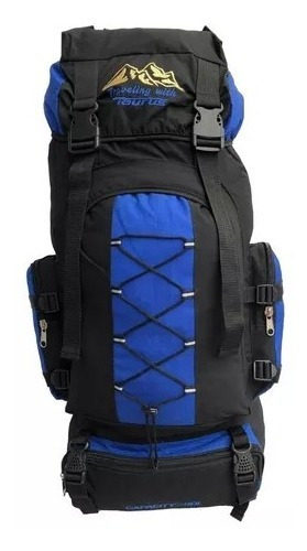 Morral Camping Taurus 70-95 Litro Maleta Resiste Forrado