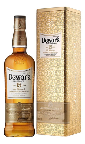 Whisky Dewars 15 Años Double Aged 750ml