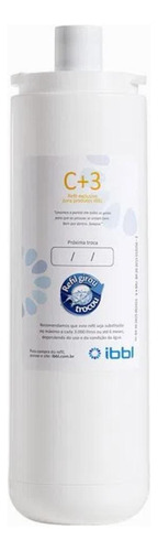 Filtro Refil Ibbl C+3 Para Purificador De Água Ibbl