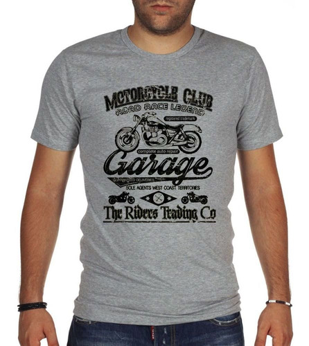 Remera De Hombre Motorcycle Club Road Race Legend