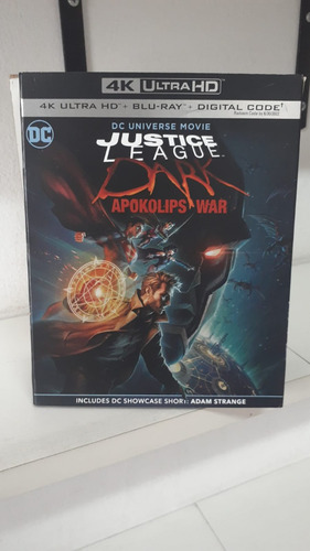 4k Ultra Hd + Blu-ray - Justice League Dark Apokolips War